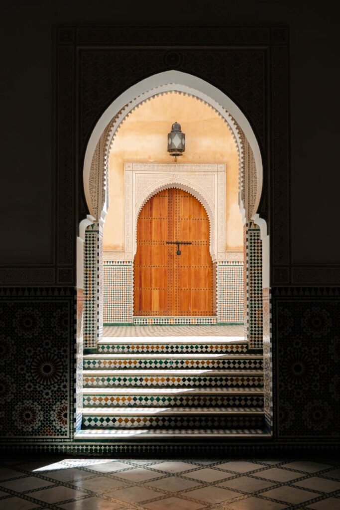 Marokkaanse deur, Mausoleum van Moulay Ismail, Meknes